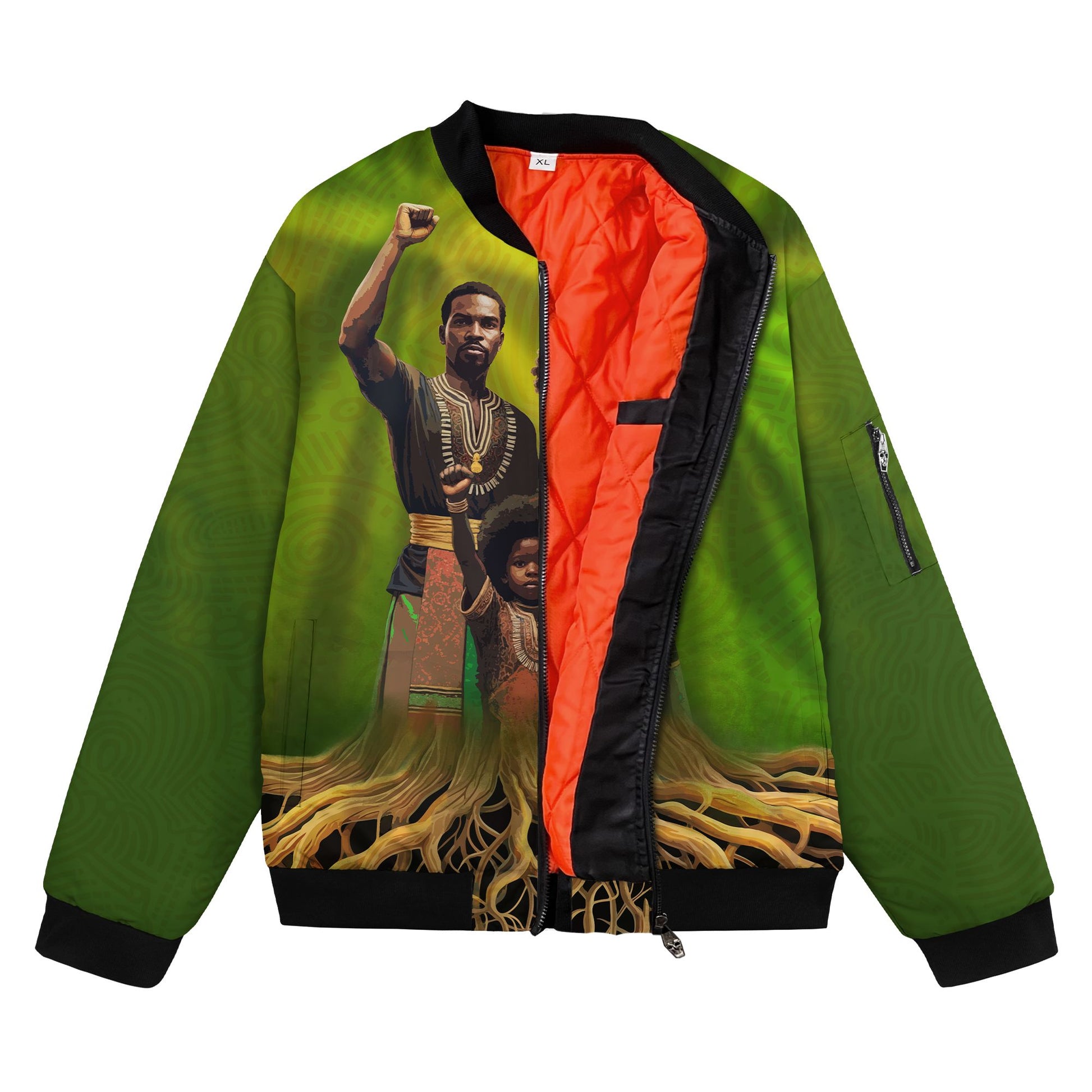 Rooted in Resistance Bomber Jacket Bomber Jacket Version 2 Zootop Bear 