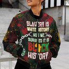 Slavery Is White History Bomber Jacket Bomber Jacket Version 2 Zootop Bear 