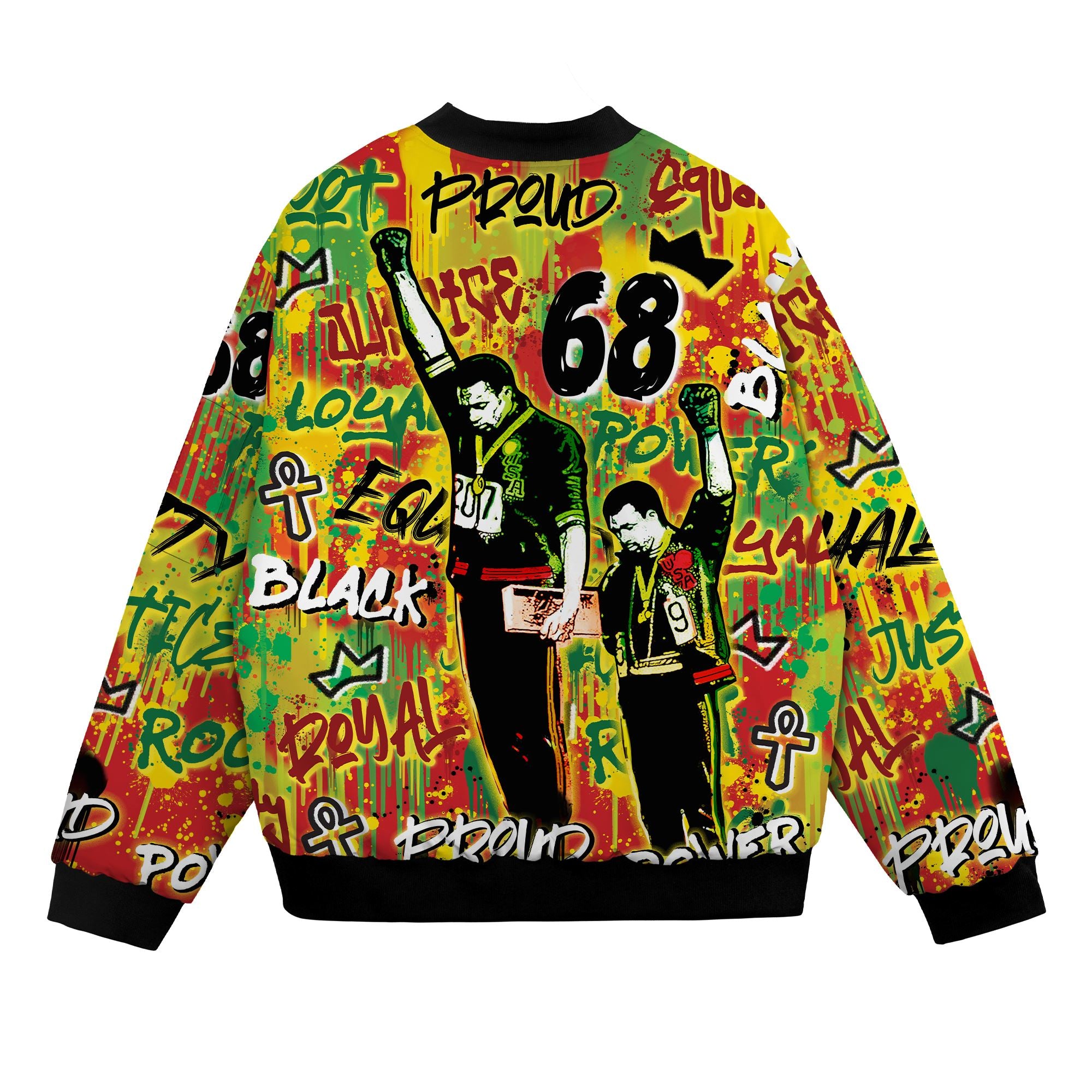 68 Graffiti Bomber Jacket Bomber Jacket Version 2 Zootop Bear 