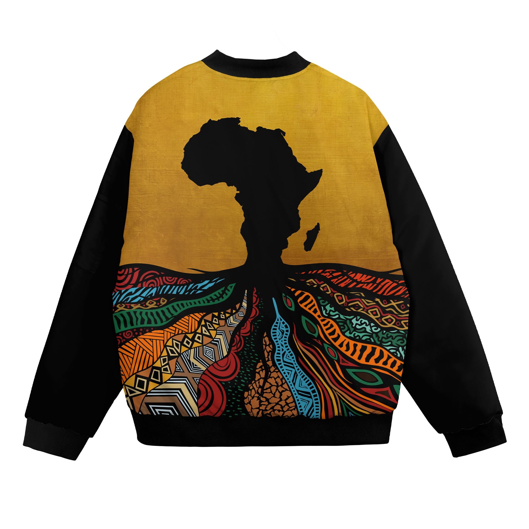 Patterns of Our Roots Bomber Jacket Bomber Jacket Version 2 Zootop Bear 