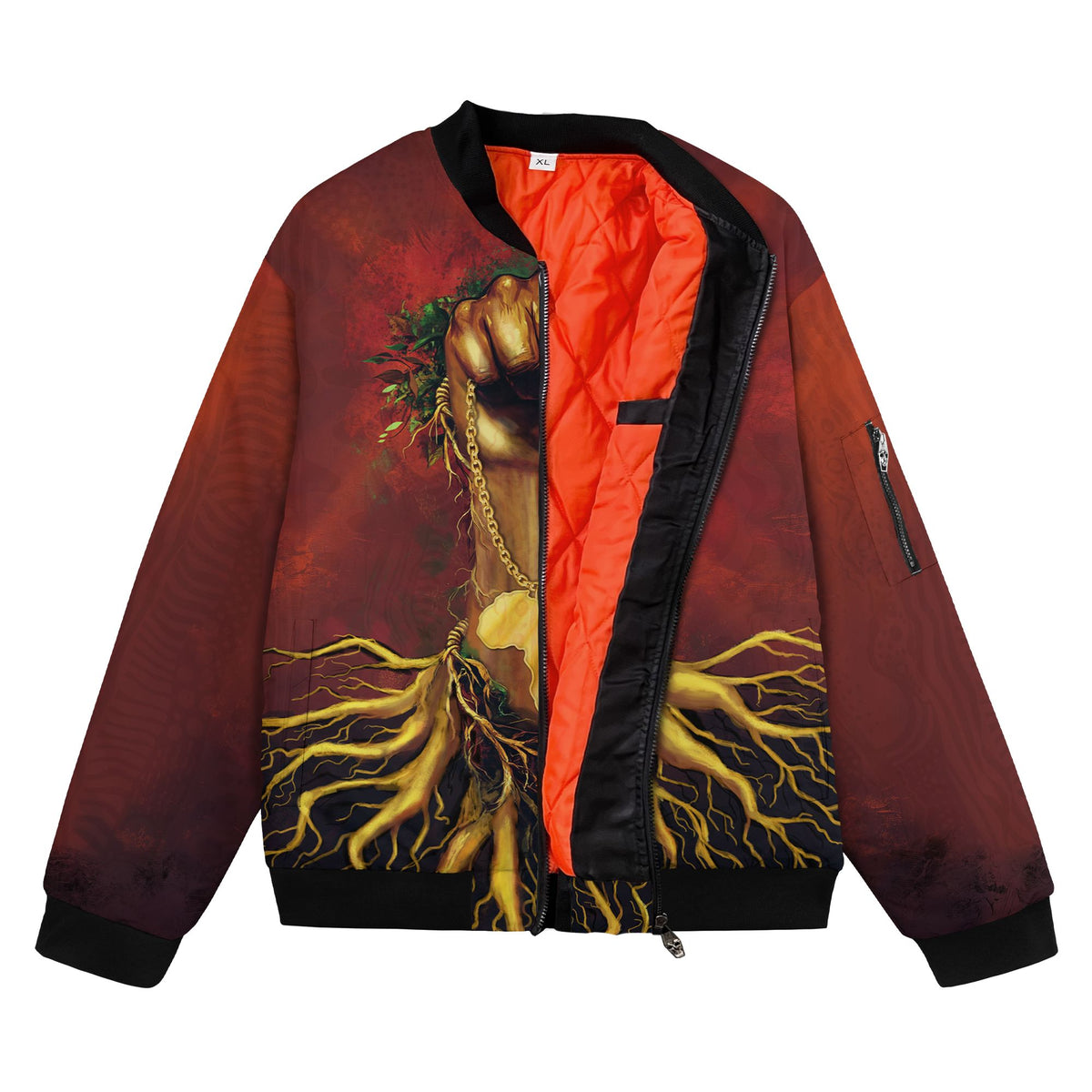 Roots Of The Fist Bomber Jacket Bomber Jacket Version 2 Zootop Bear 