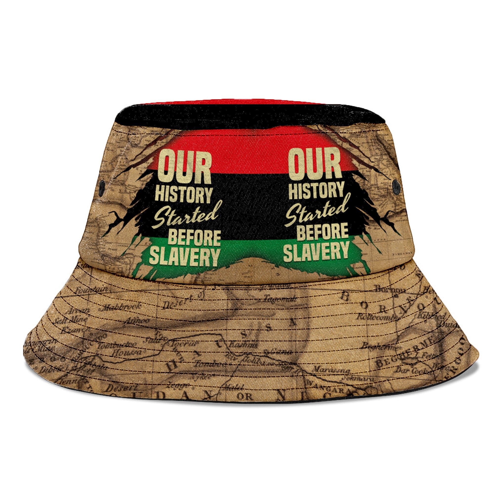 Power African Bucket Hat Bucket Hat Tianci 