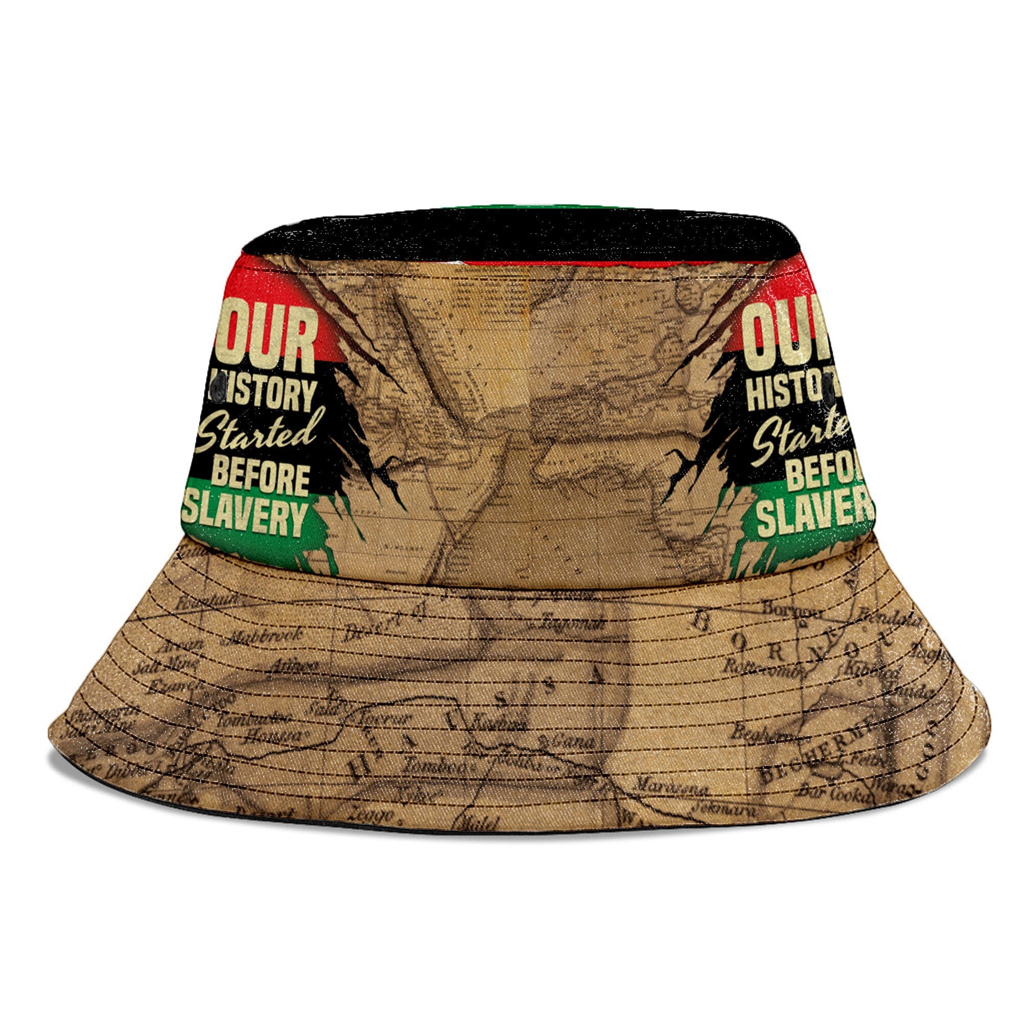 Power African Bucket Hat Bucket Hat Tianci 