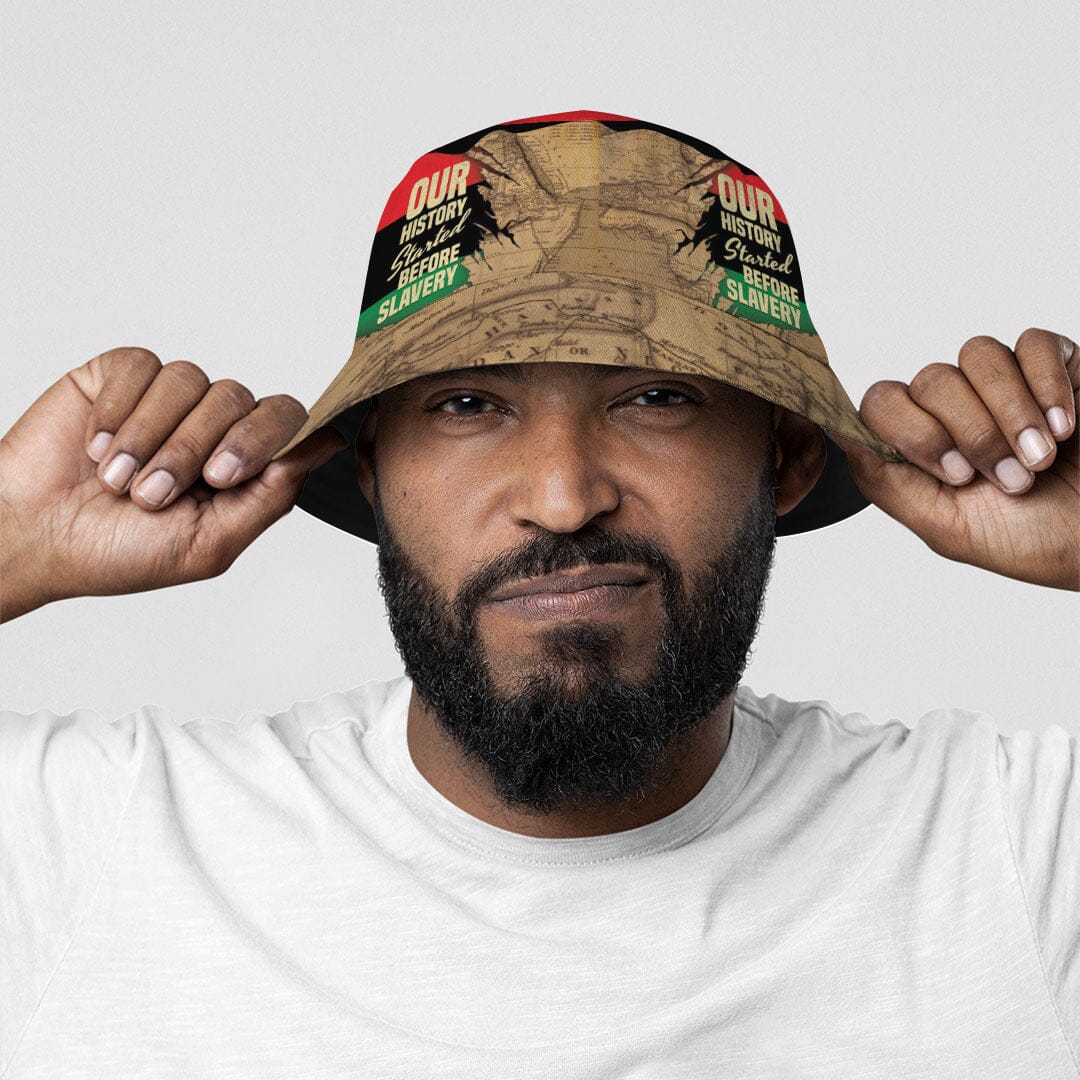 Power African Bucket Hat Bucket Hat Tianci 