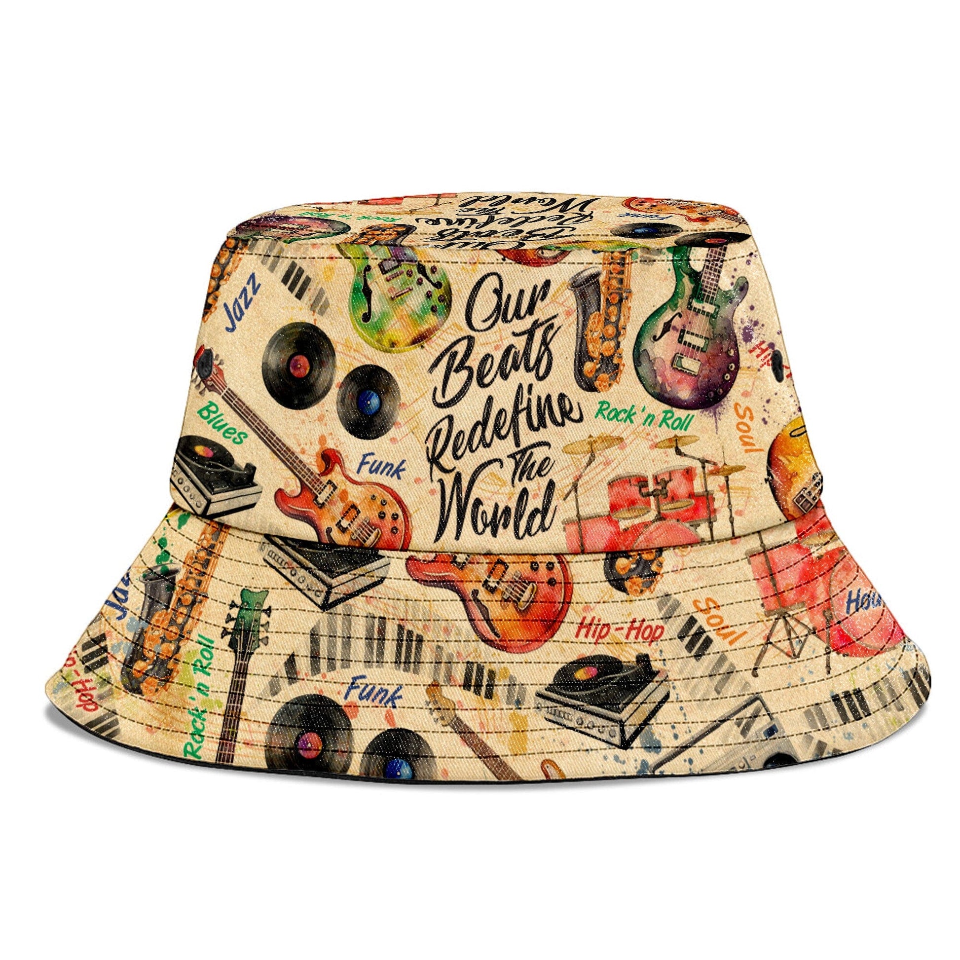 Our Beats Redefine The World Bucket Hat Bucket Hat Tianci 