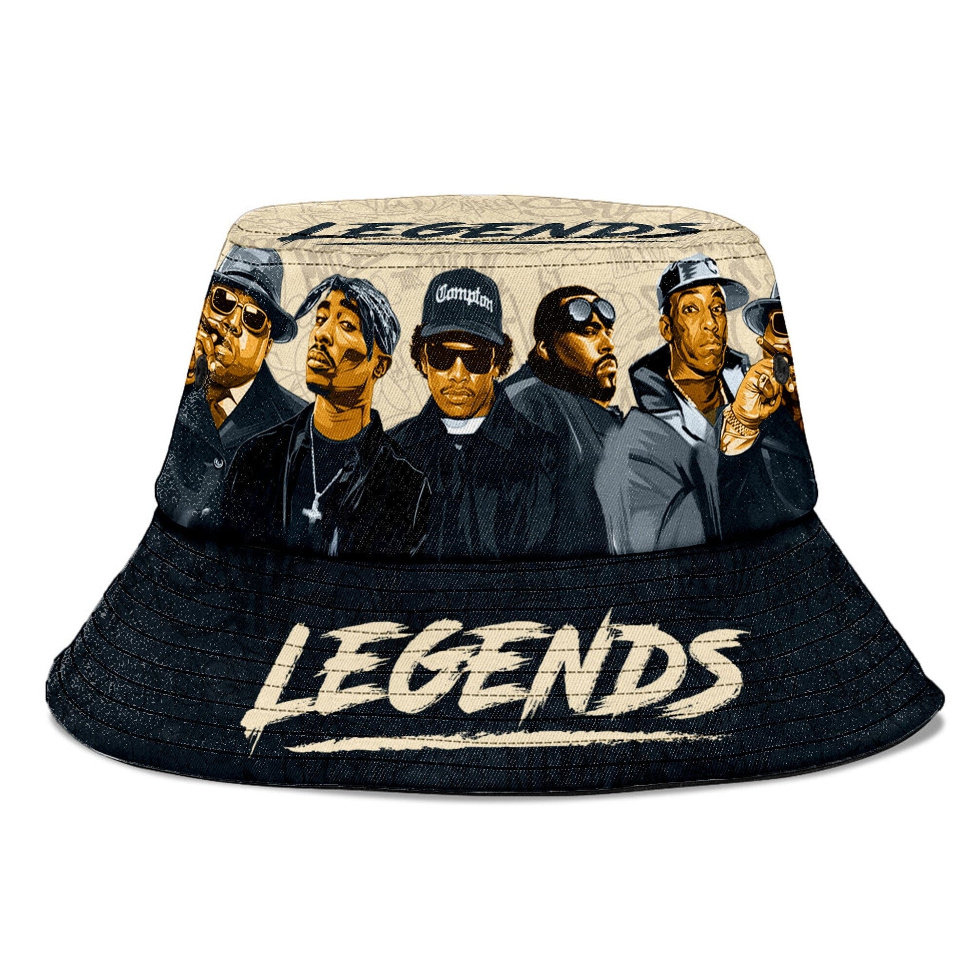 Hip Hop Legends 2 Bucket Hat Bucket Hat Tianci 