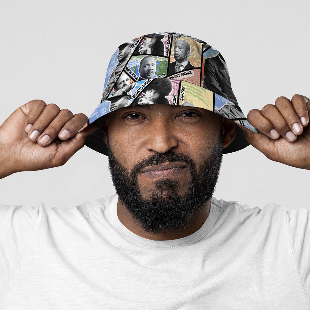 Civil Rights Icons Bucket Hat Bucket Hat Tianci 