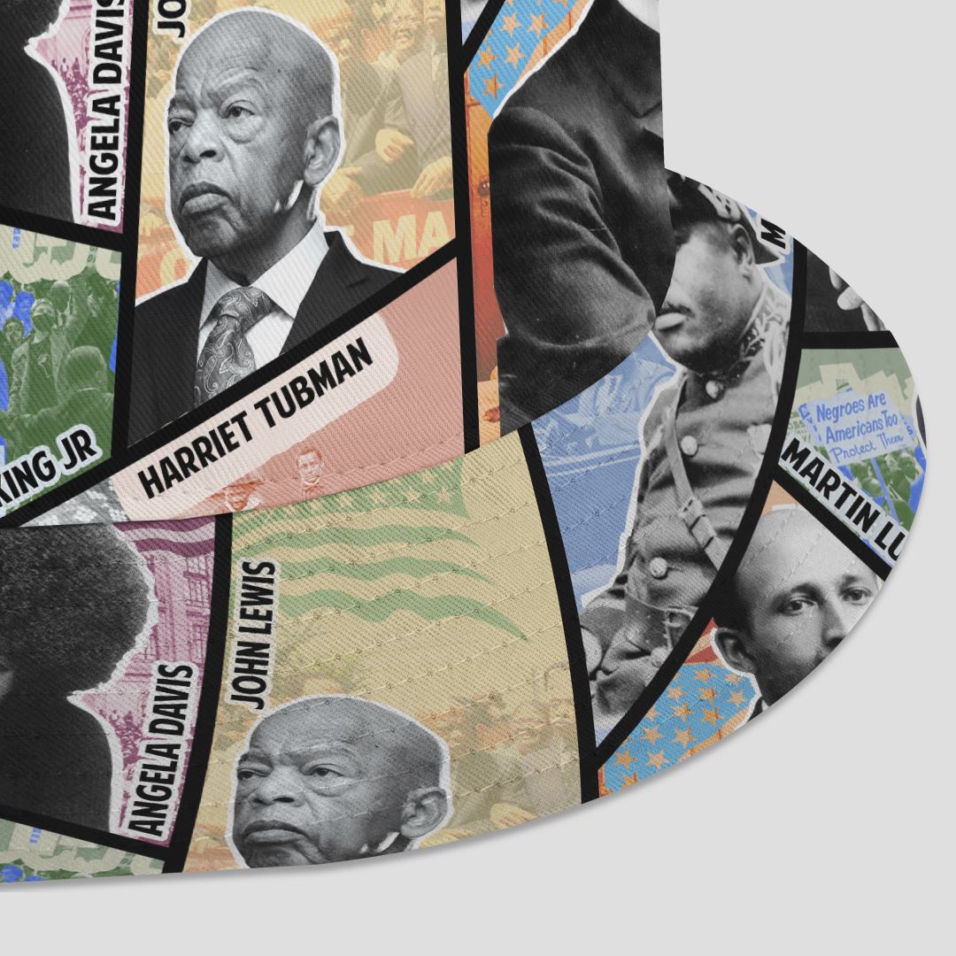 Civil Rights Icons Bucket Hat Bucket Hat Tianci 