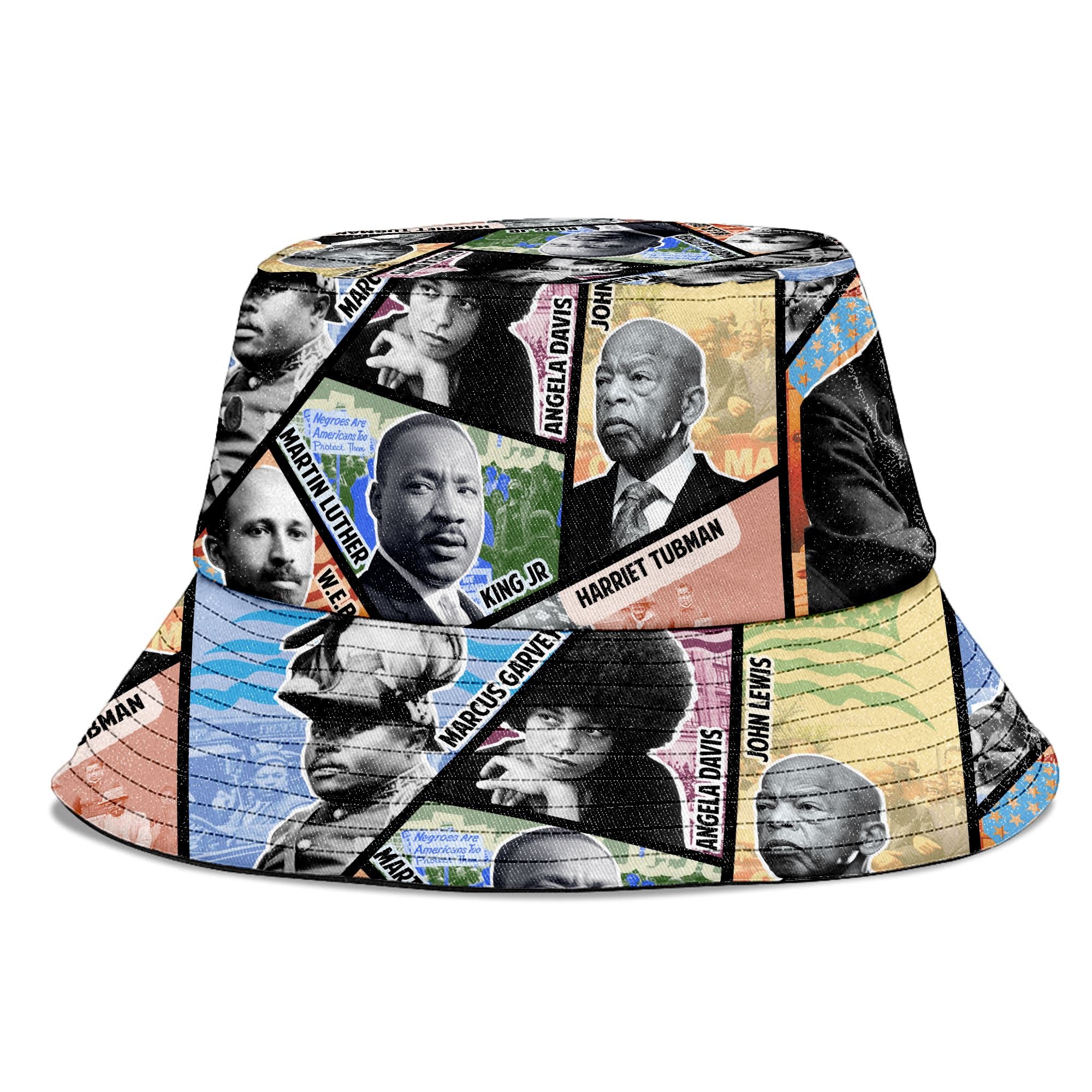 Civil Rights Icons Bucket Hat Bucket Hat Tianci 