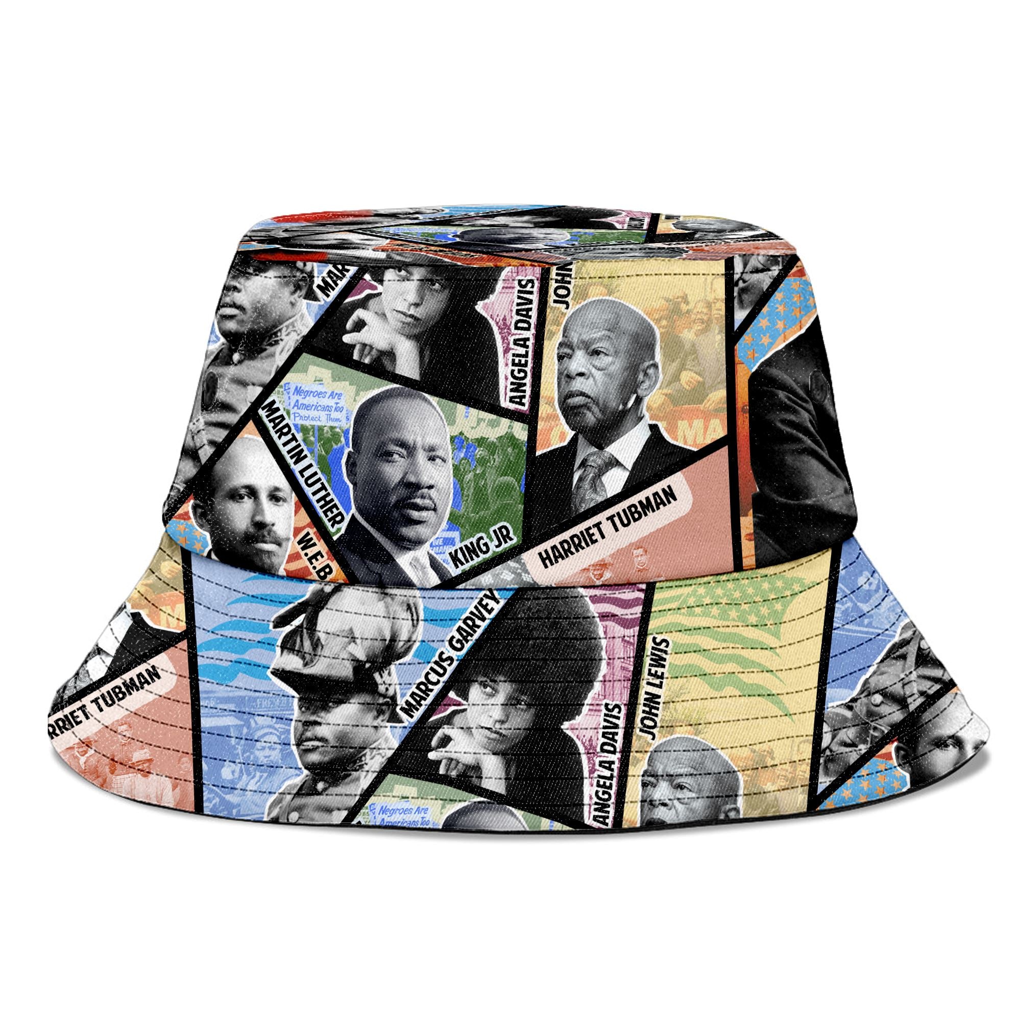 Civil Rights Icons Bucket Hat Bucket Hat Tianci 