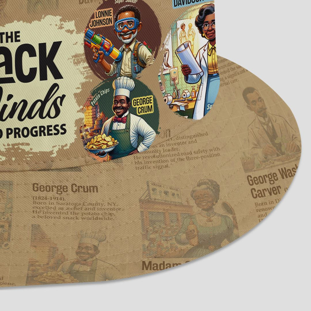 The Black Minds Behind Progress Bucket Hat Bucket Hat Tianci 