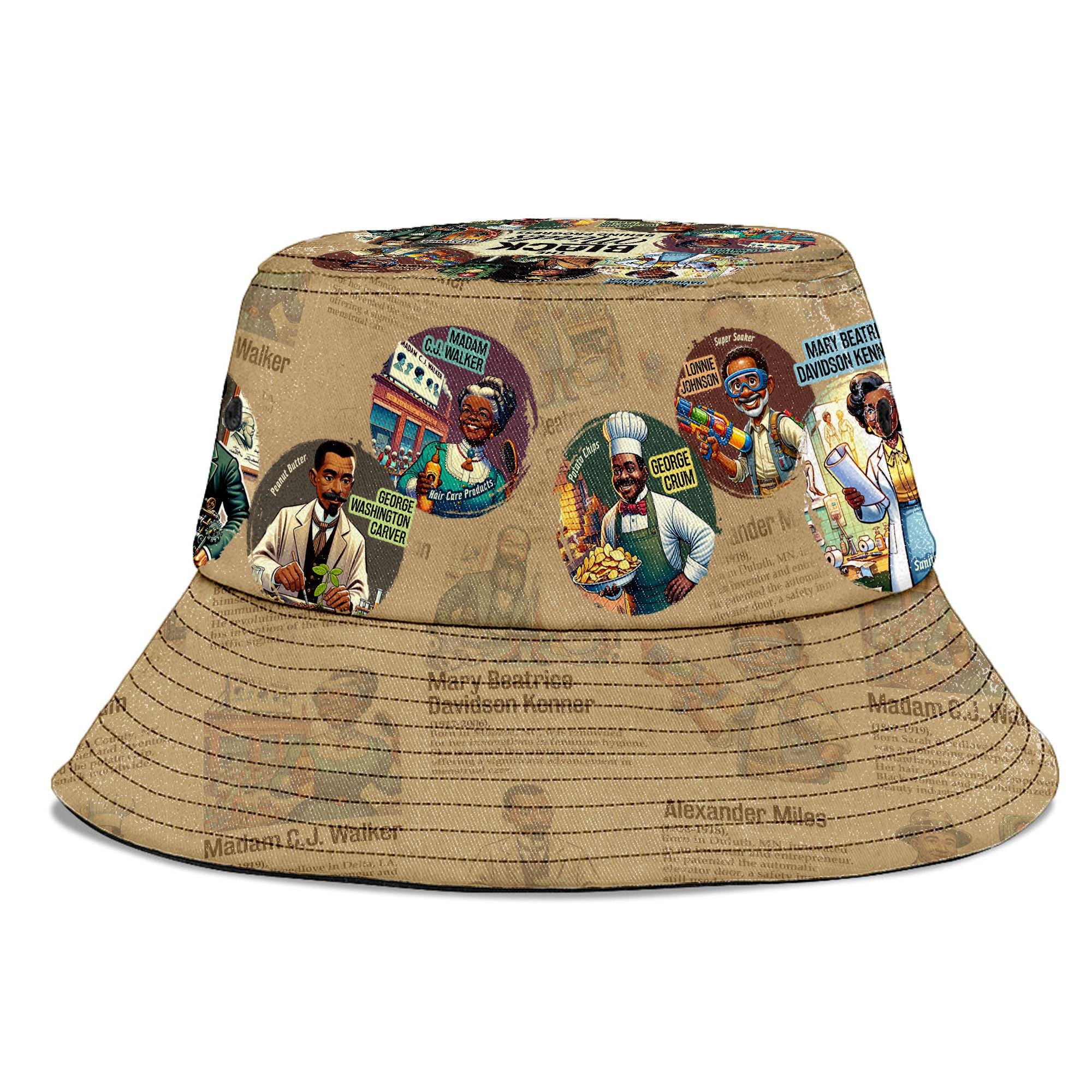 The Black Minds Behind Progress Bucket Hat Bucket Hat Tianci 