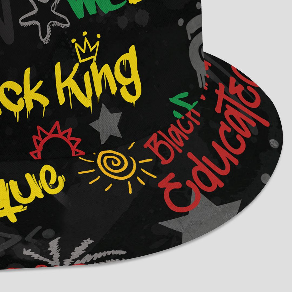 Black King's Time Bucket Hat Bucket Hat Tianci 