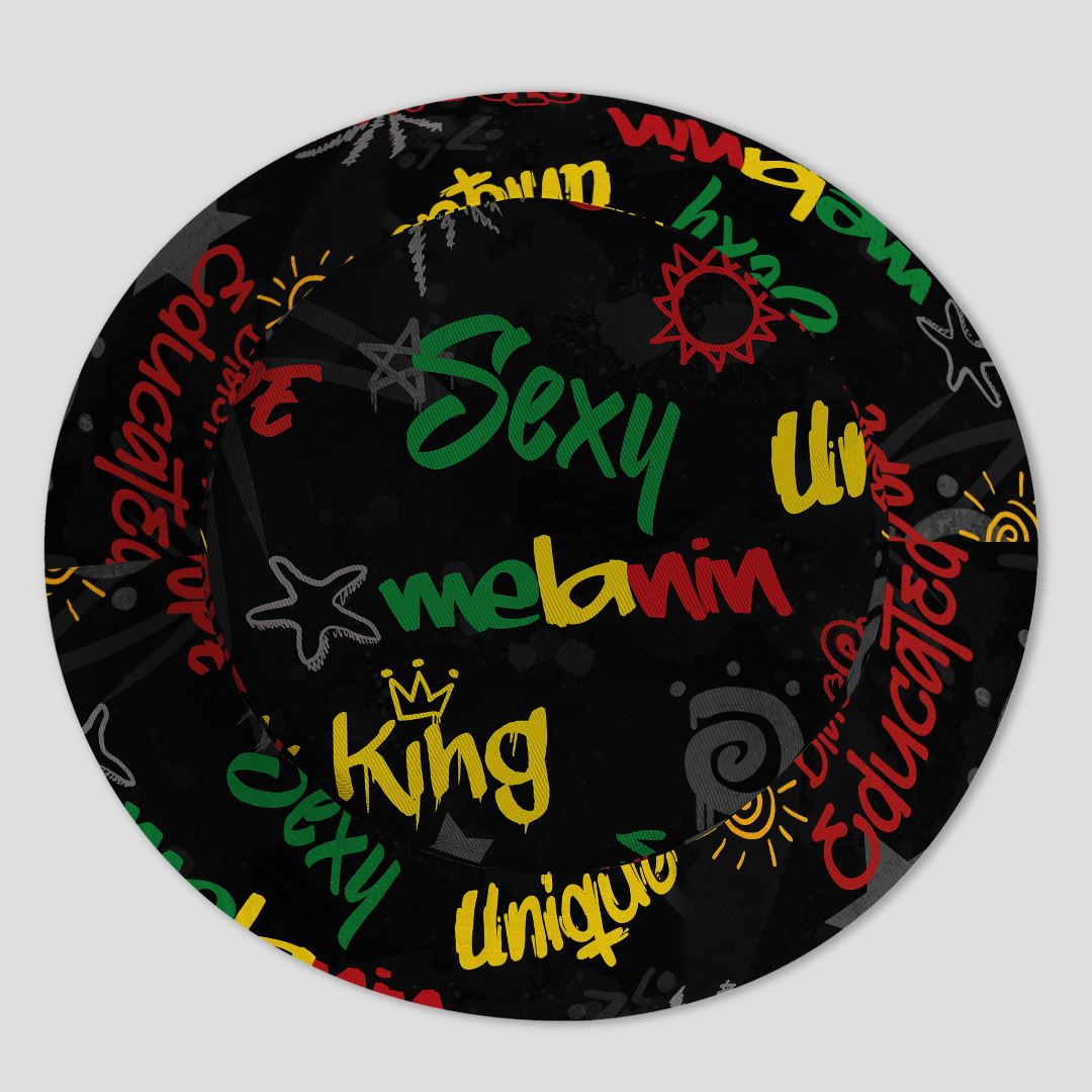 Black King's Time Bucket Hat Bucket Hat Tianci 
