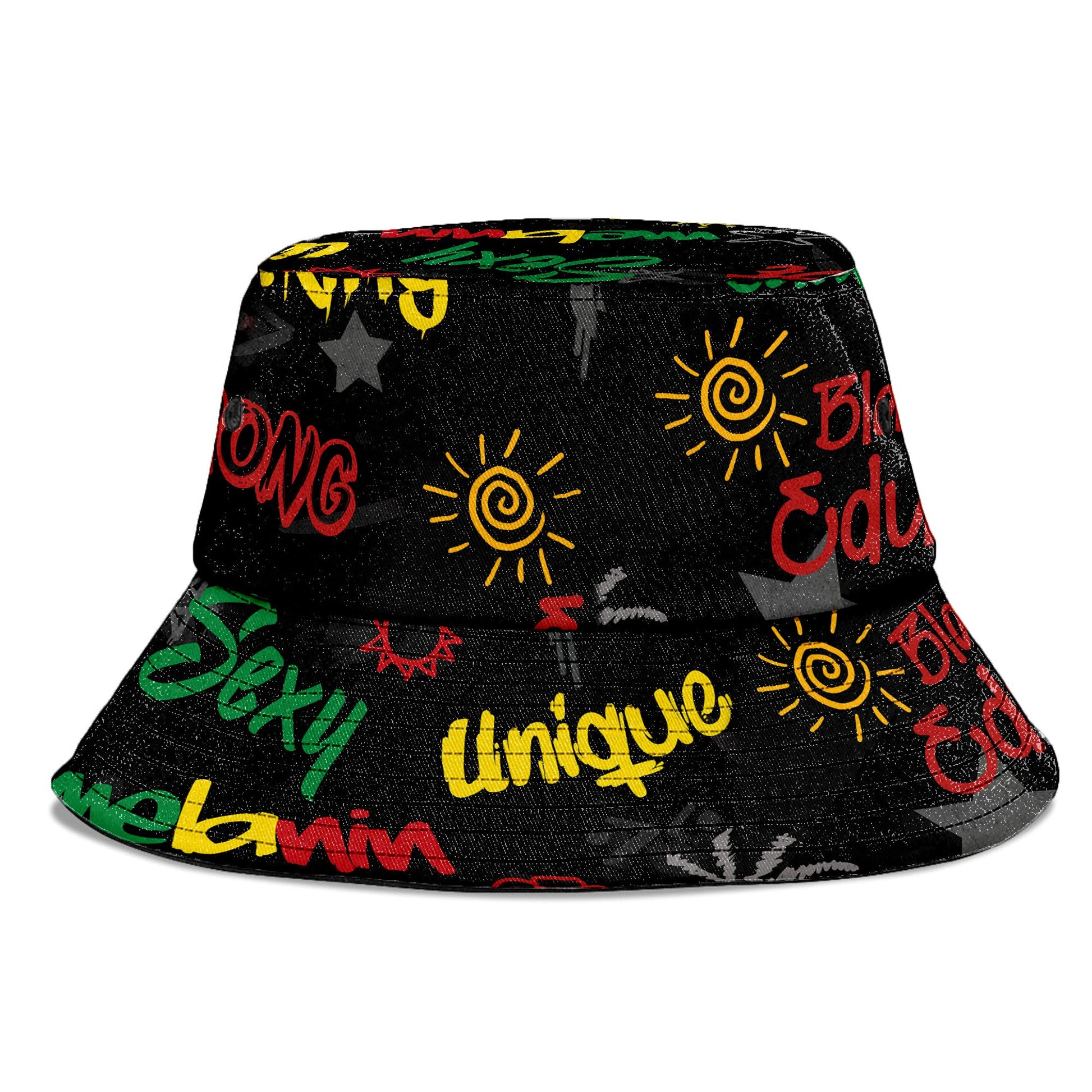 Black King's Time Bucket Hat Bucket Hat Tianci 