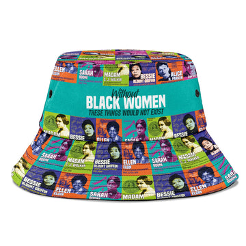 African Women Inventors Bucket Hat Bucket Hat Tianci 