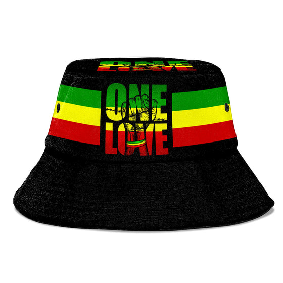 Reggae One Love Bucket Hat Bucket Hat Tianci