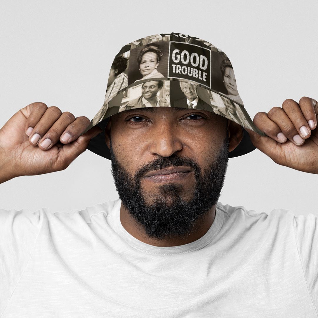 Good Trouble Bucket Hat Bucket Hat Tianci 