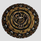 Printed Mud Cloth and Adinkra Symbol Bucket Hat Bucket Hat Tianci 