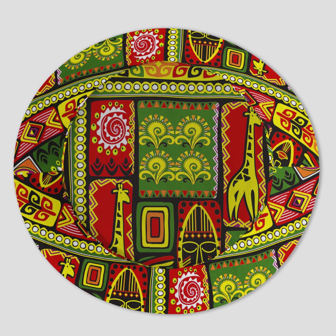 African Tribal Bucket Hat Bucket Hat Tianci 