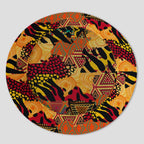 Colored African Patchwork Bucket Hat Bucket Hat Tianci 