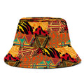 Colored African Patchwork Bucket Hat Bucket Hat Tianci 