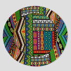 African Striped Patterns Bucket Hat Bucket Hat Tianci 