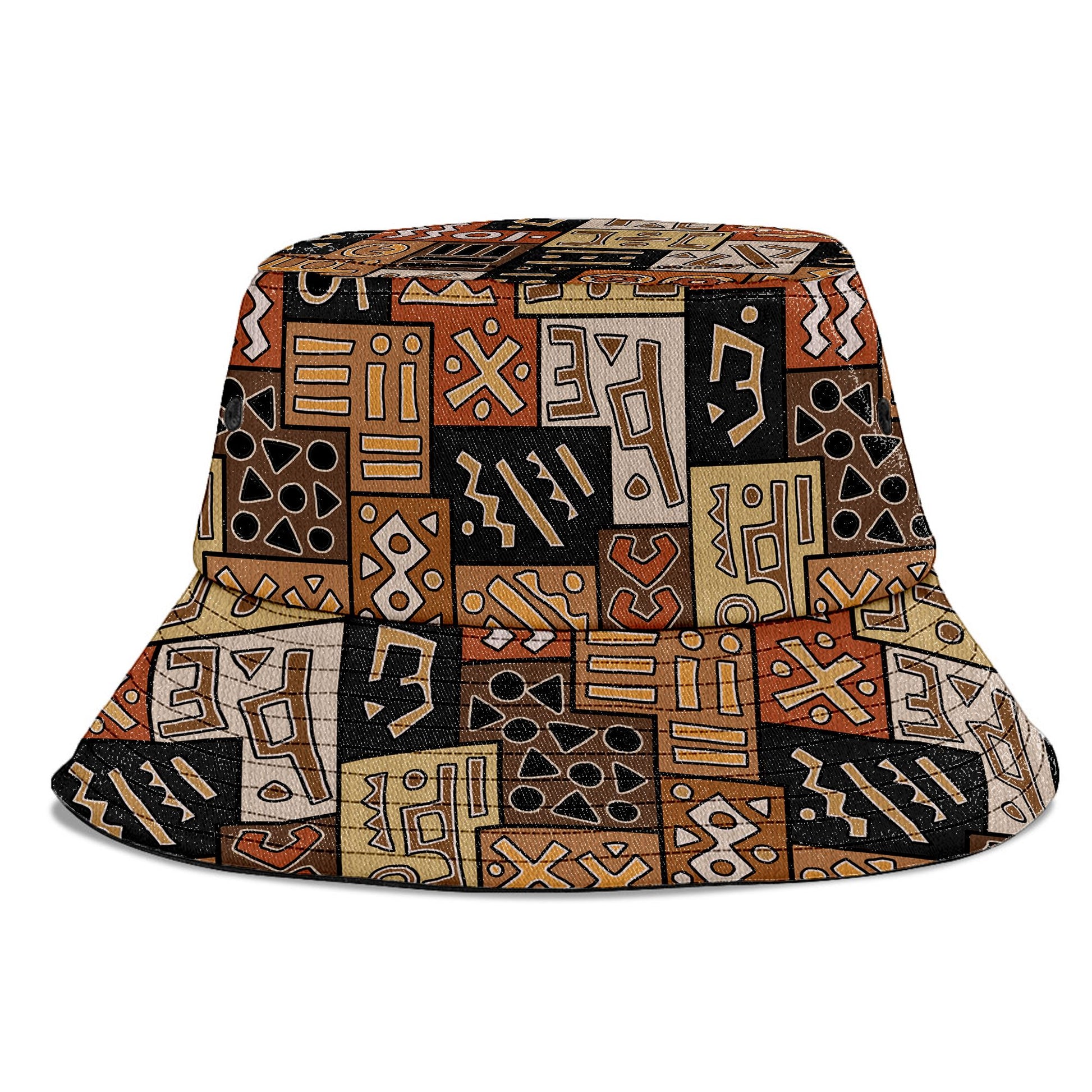 African Pattern Bucket Hat Bucket Hat Tianci 