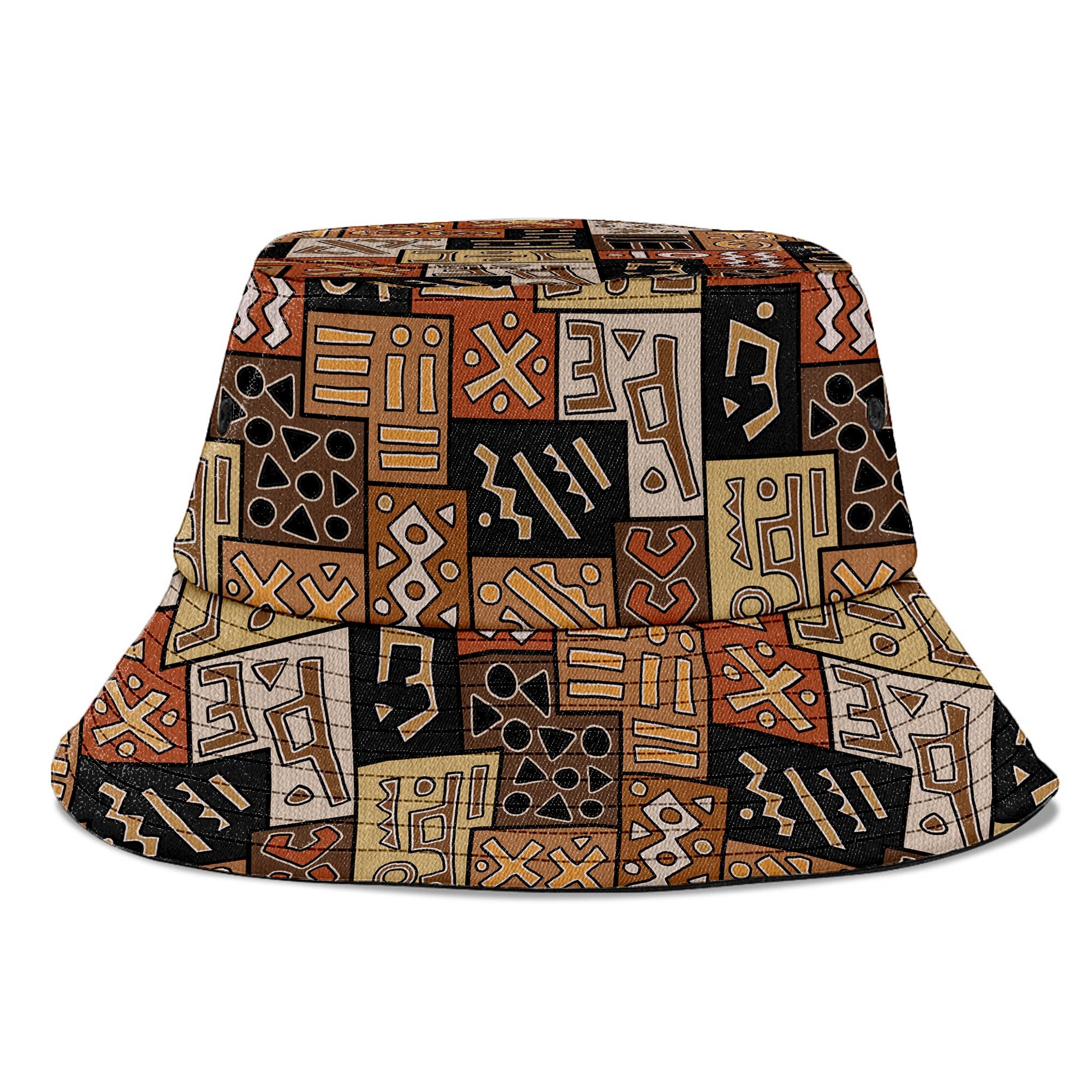 African Pattern Bucket Hat Bucket Hat Tianci 