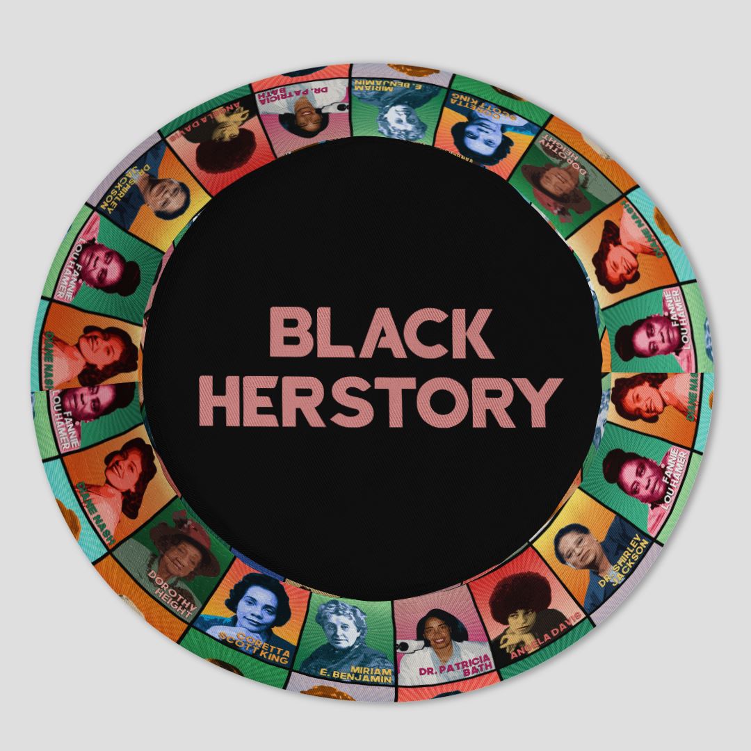 Black Herstory Bucket Hat Bucket Hat Tianci 