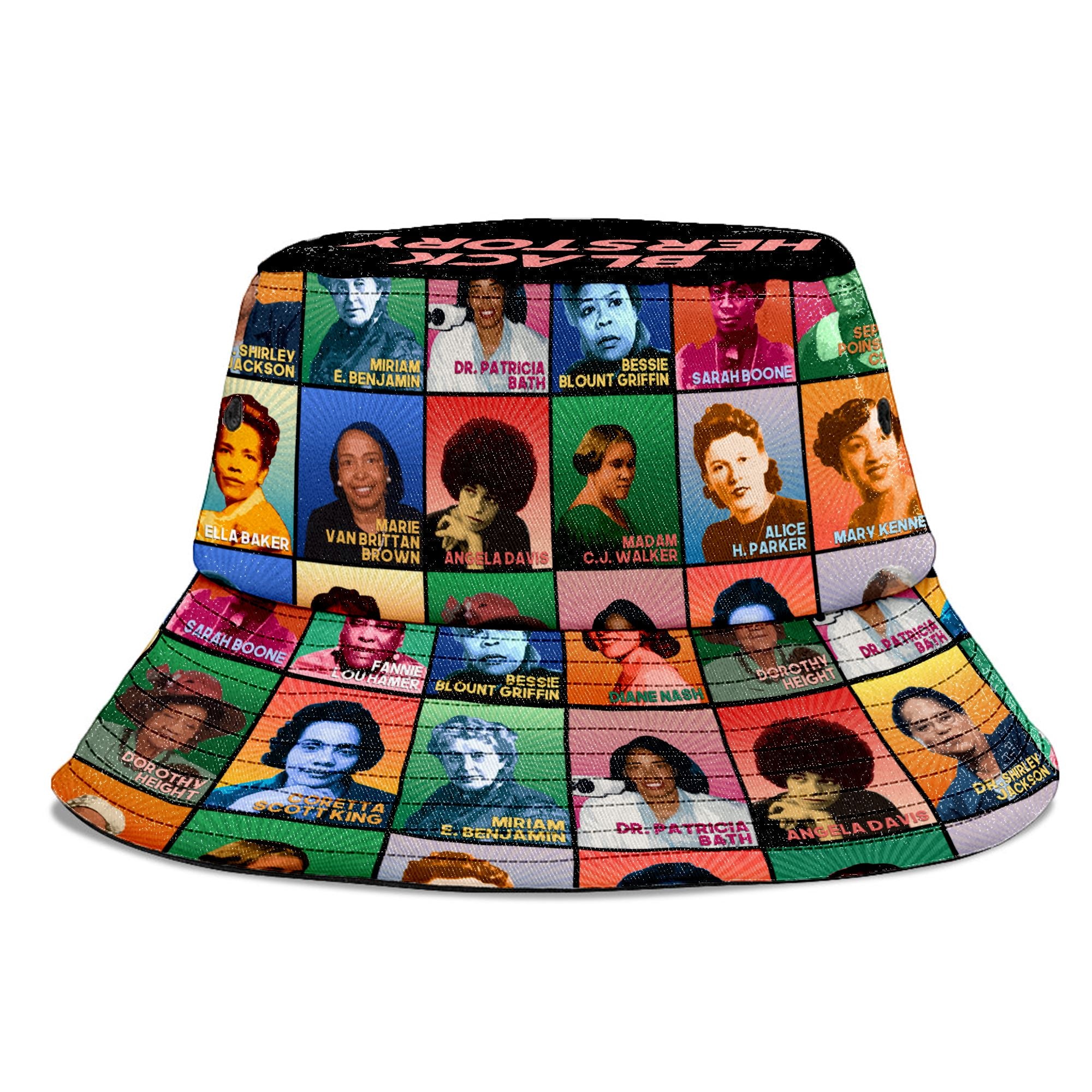 Black Herstory Bucket Hat Bucket Hat Tianci 