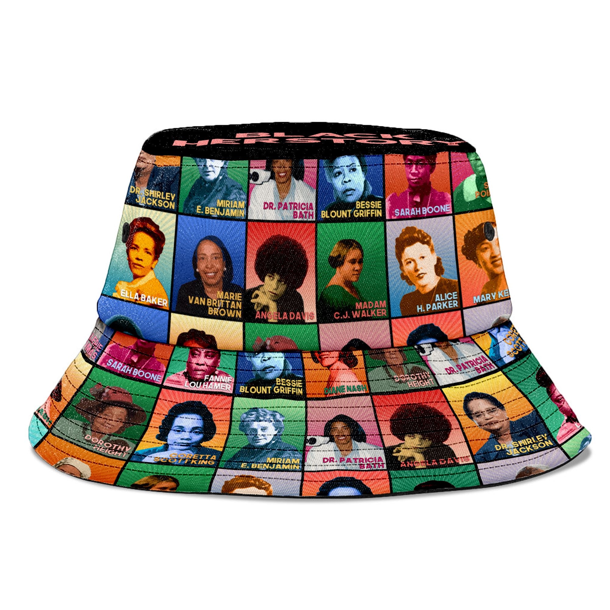 Black Herstory Bucket Hat Bucket Hat Tianci 