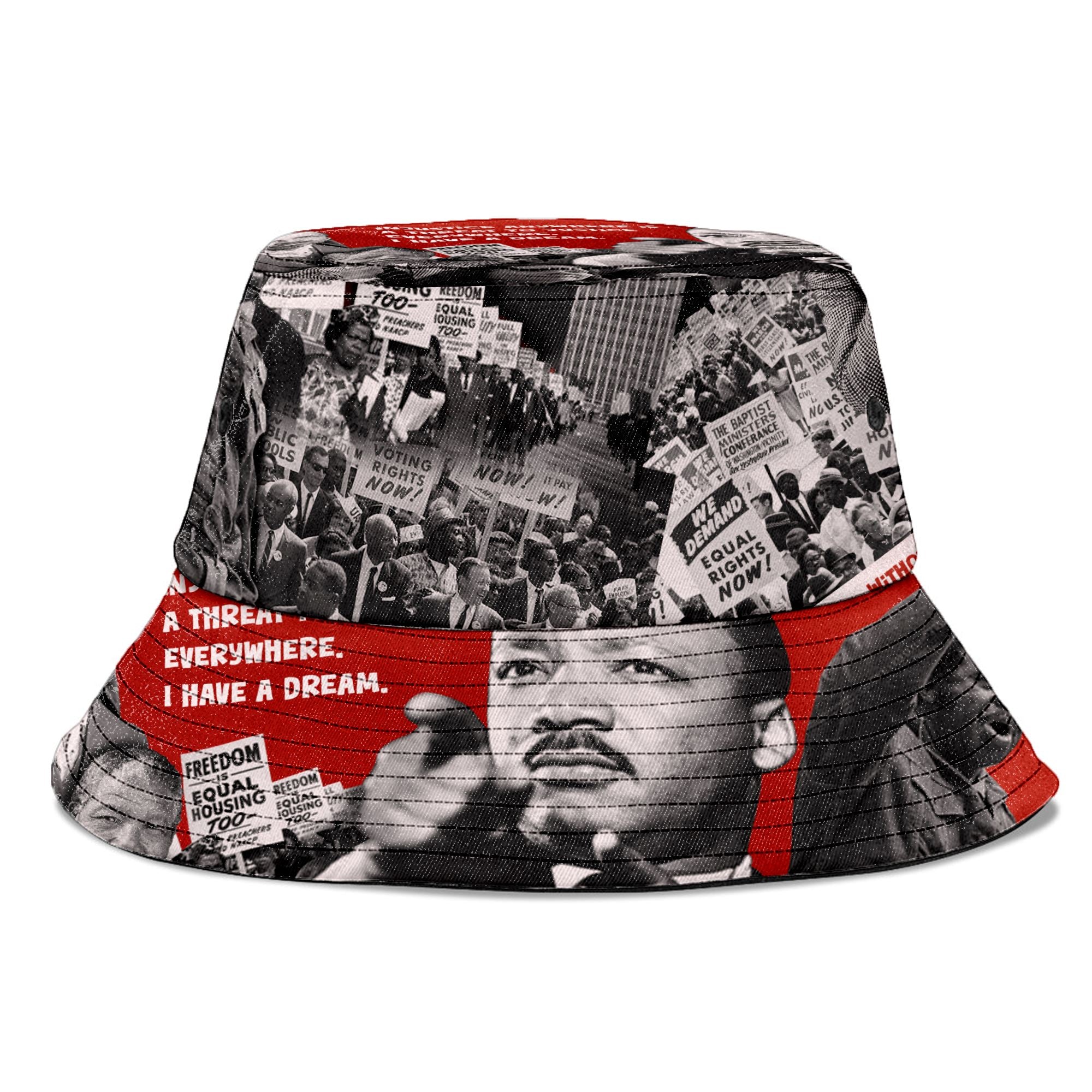 Portraits of Power Bucket Hat Bucket Hat Tianci 