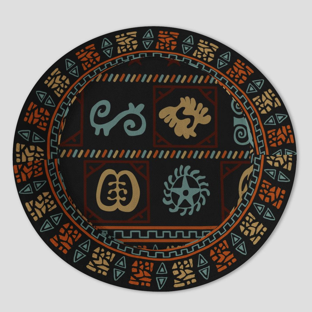 Vintage Adinkra Symbols Bucket Hat Bucket Hat Tianci 