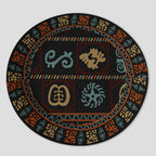 Vintage Adinkra Symbols Bucket Hat Bucket Hat Tianci 