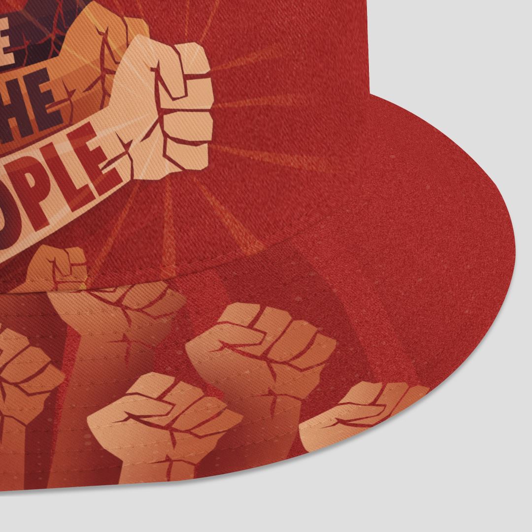 Justice To The People Bucket Hat Bucket Hat Tianci 
