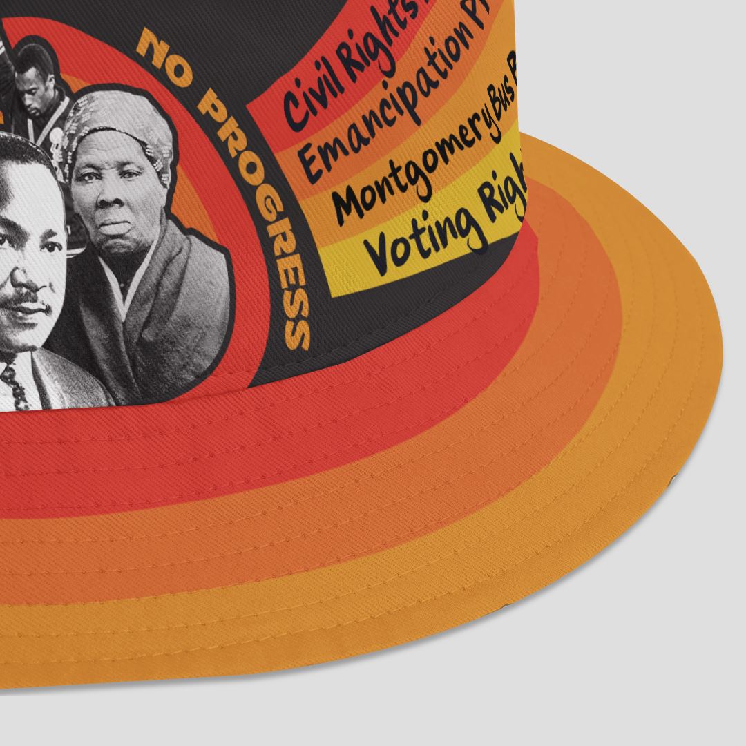 No Struggle No Progress Bucket Hat Bucket Hat Tianci 