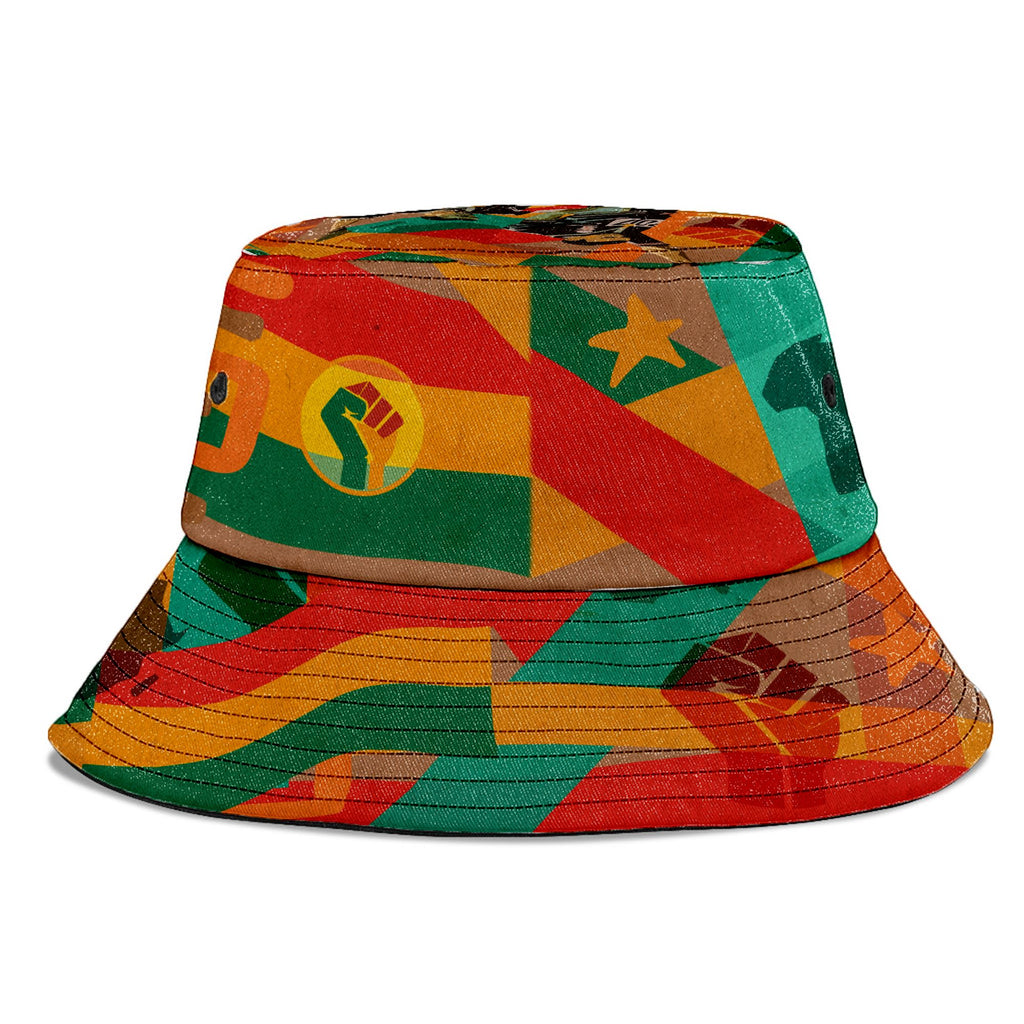 Fists of Freedom Bucket Hat Bucket Hat Tianci 
