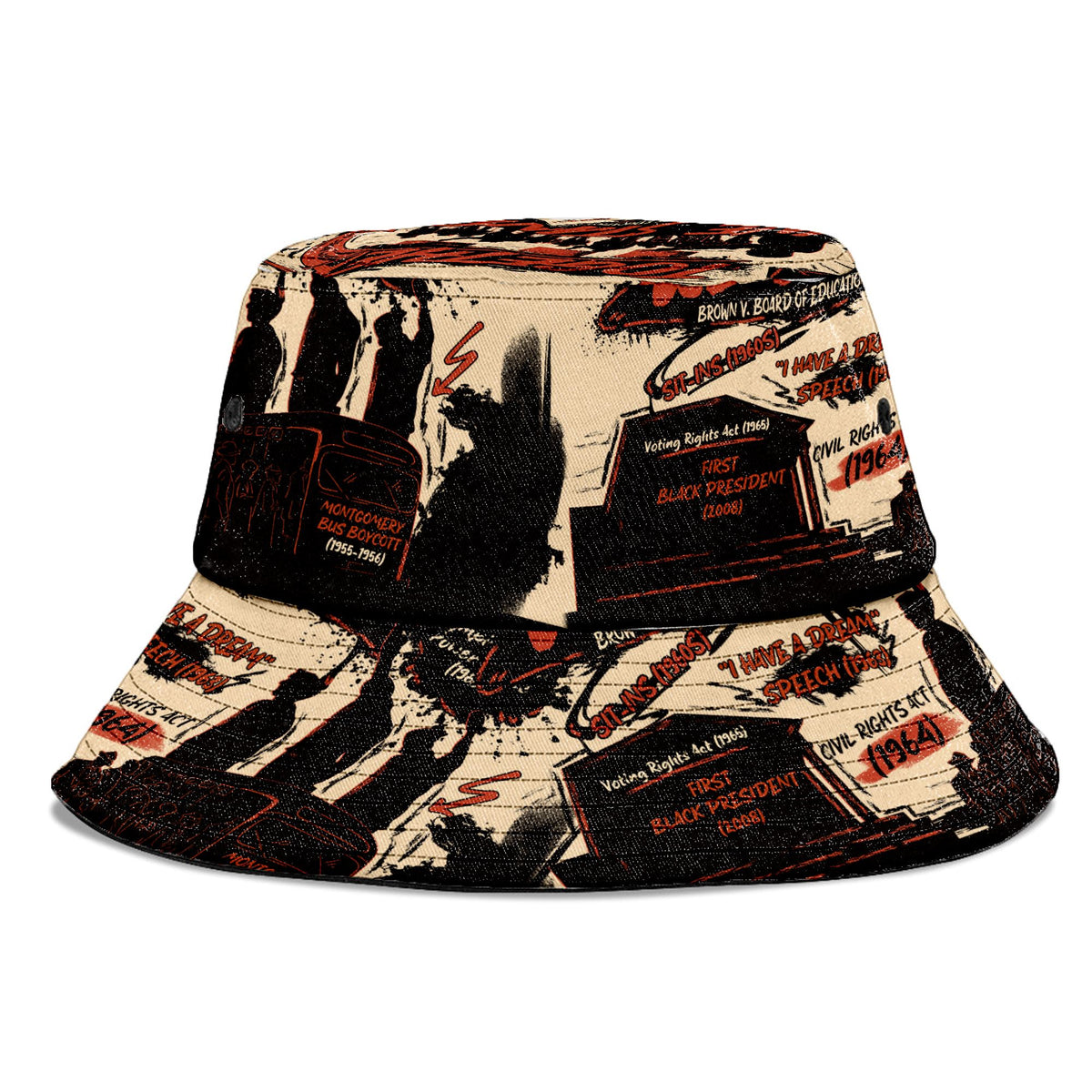 Together We Stand Bucket Hat Bucket Hat Tianci 