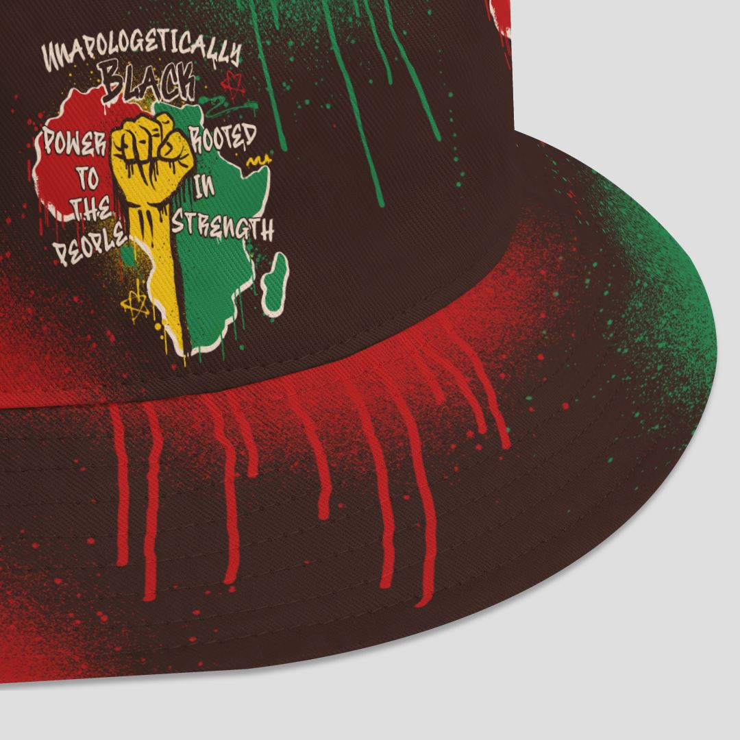 Power in Our Roots Bucket Hat Bucket Hat Tianci 