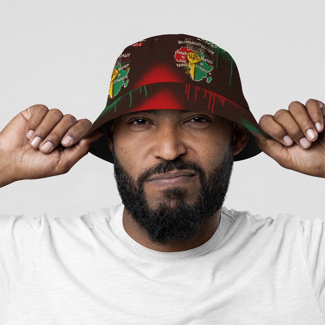 Power in Our Roots Bucket Hat Bucket Hat Tianci 