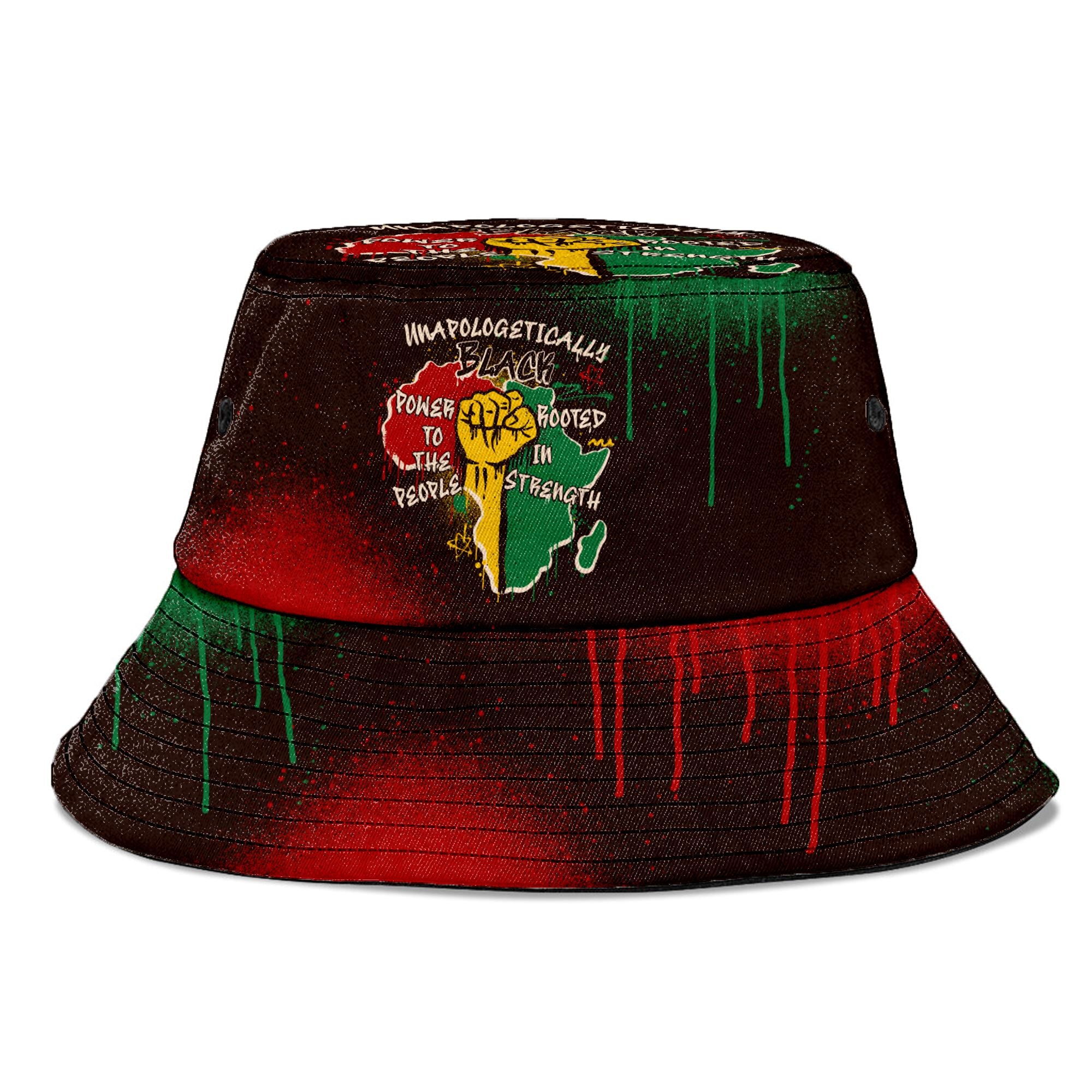 Power in Our Roots Bucket Hat Bucket Hat Tianci 