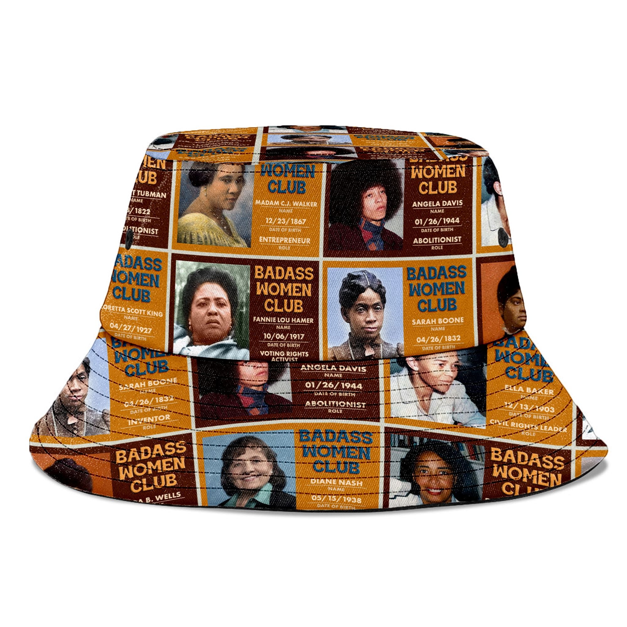 Badass Women Club Bucket Hat Bucket Hat Tianci 