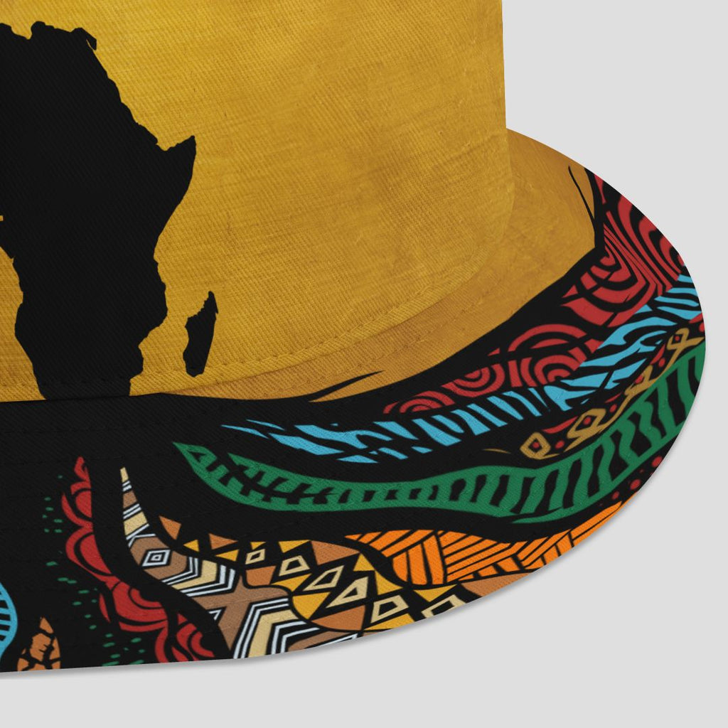 Patterns of Our Roots Bucket Hat Bucket Hat Tianci 