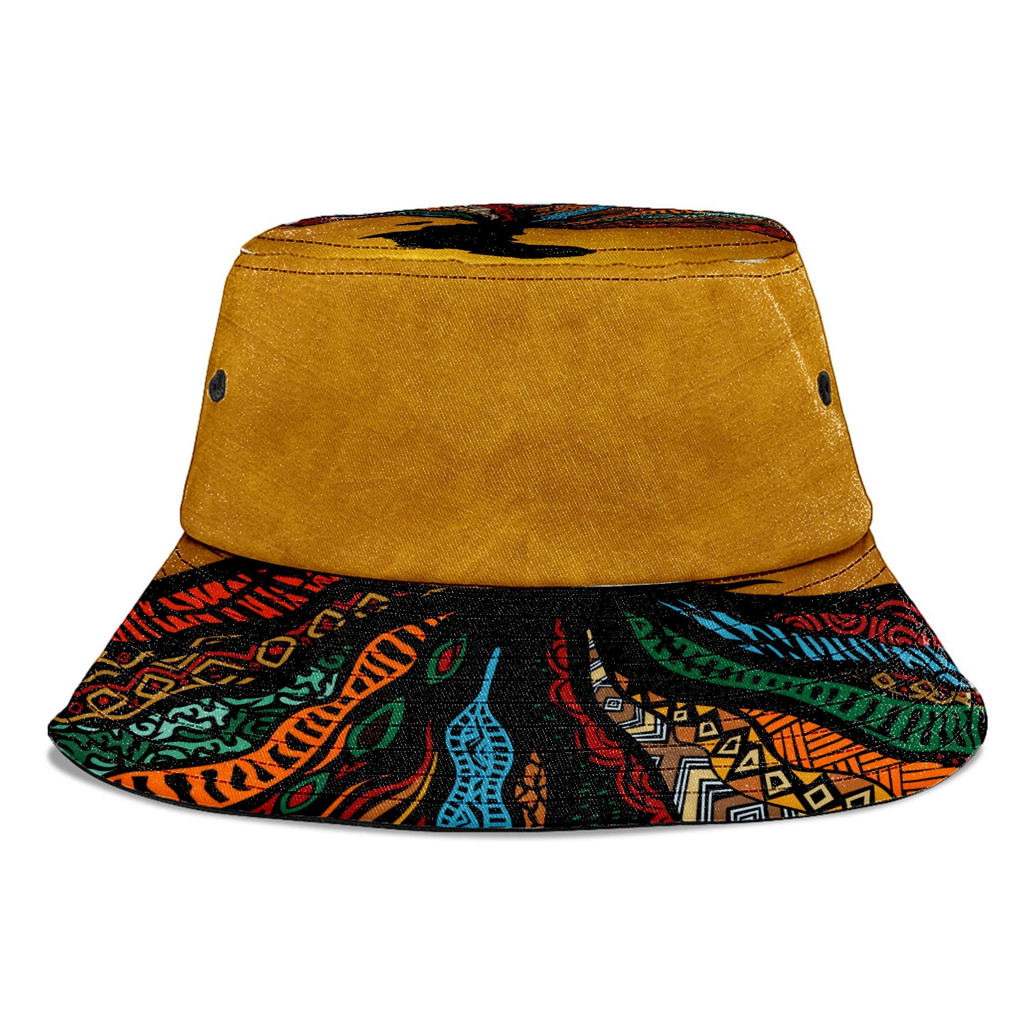Patterns of Our Roots Bucket Hat Bucket Hat Tianci 
