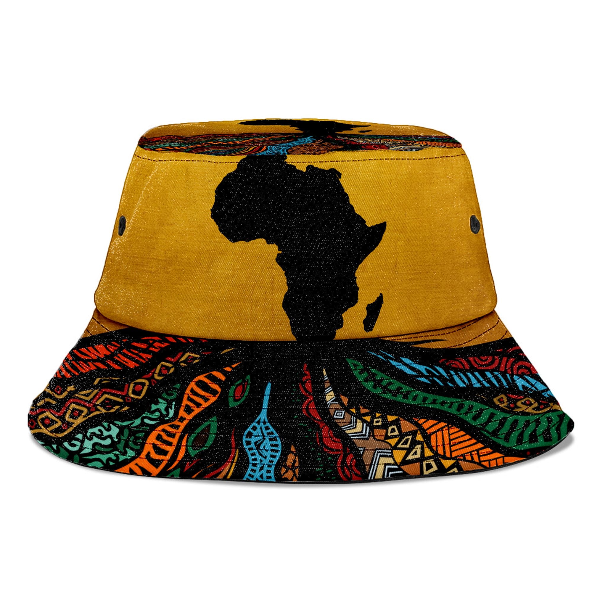 Patterns of Our Roots Bucket Hat Bucket Hat Tianci 