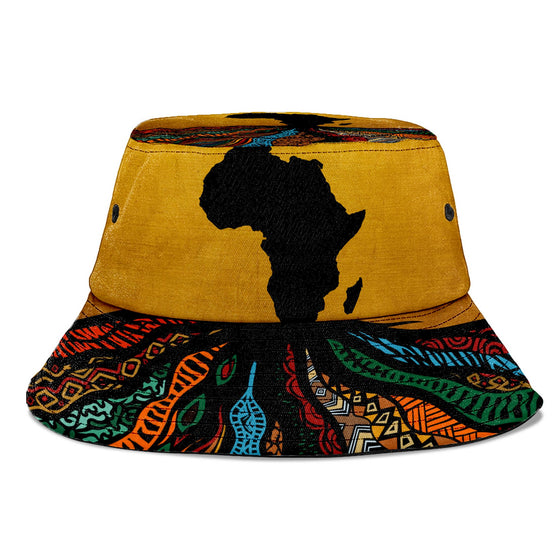 Patterns of Our Roots Bucket Hat Bucket Hat Tianci