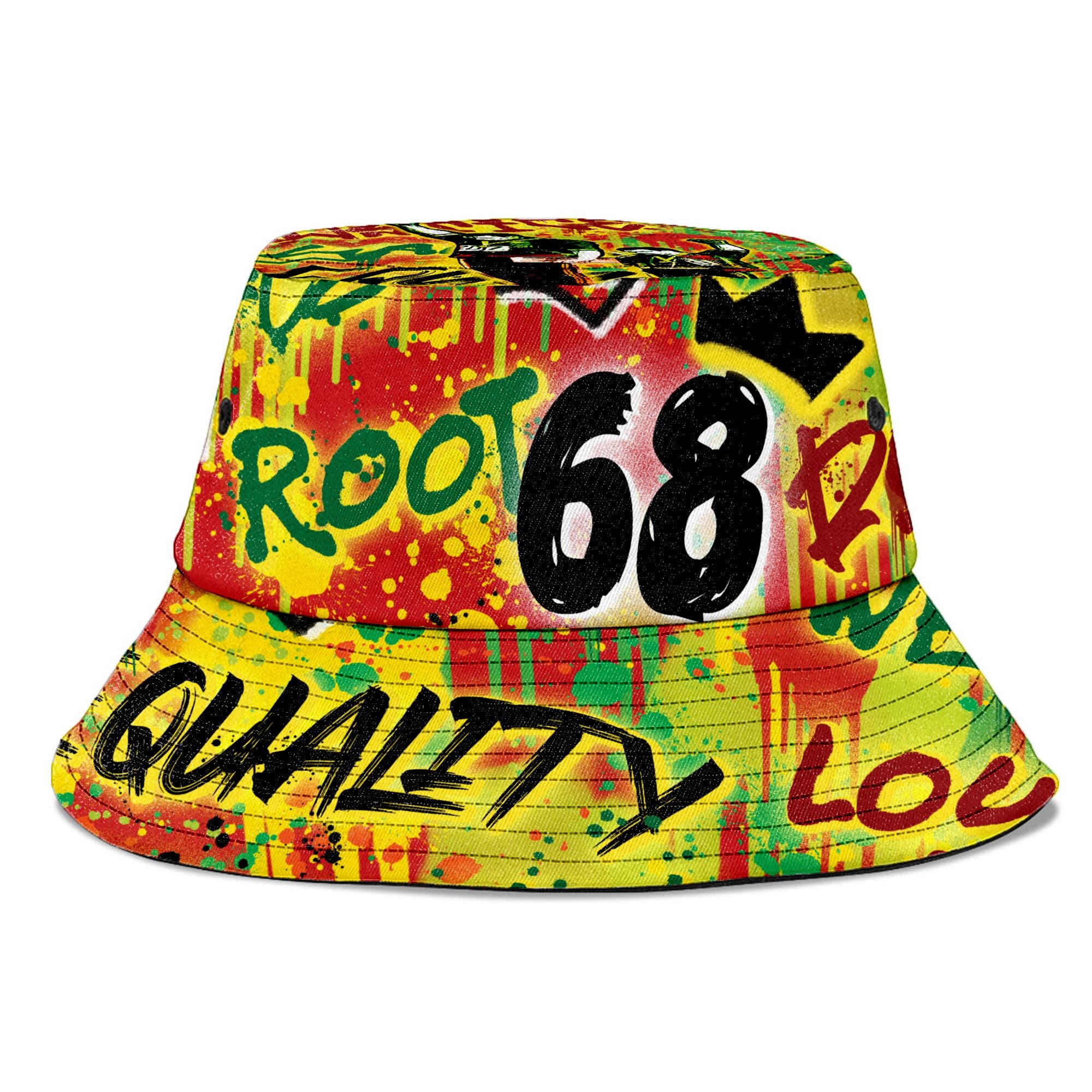 68 Graffiti Bucket Hat Bucket Hat Tianci 