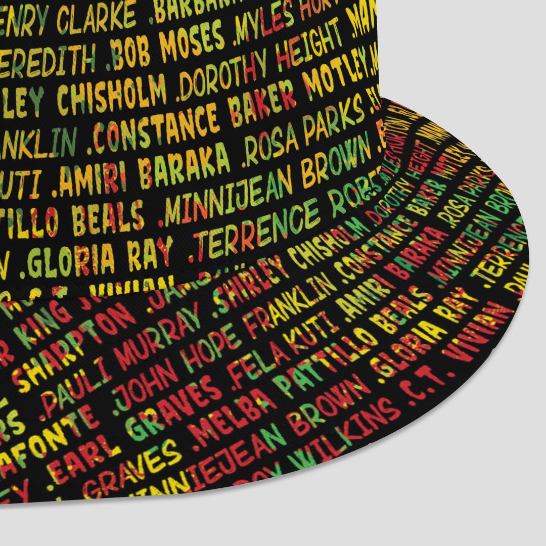 Name Fists Bucket Hat Bucket Hat Tianci 