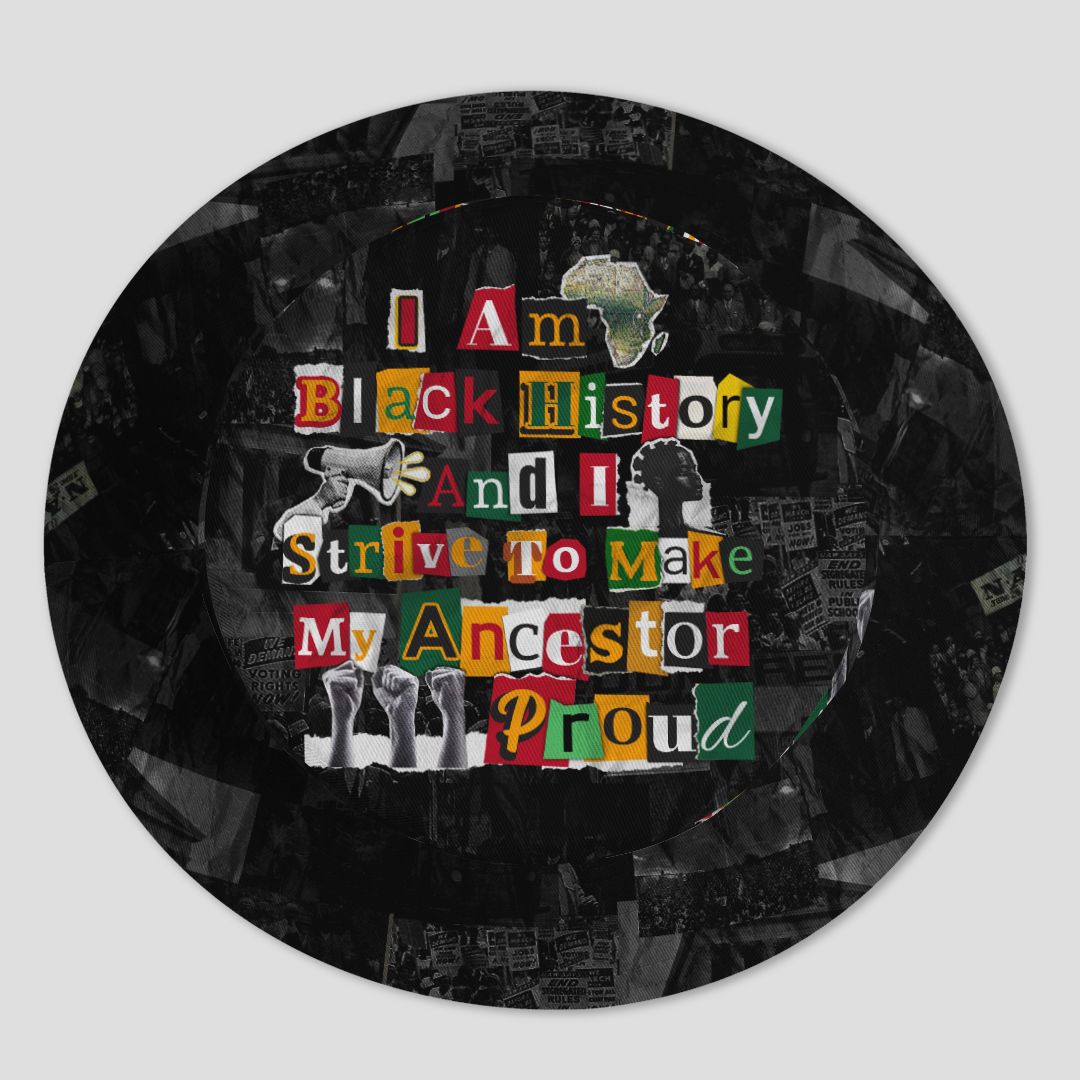 I Am Black History And I Strive To Make My Ancestor Proud Bucket Hat Bucket Hat Tianci 